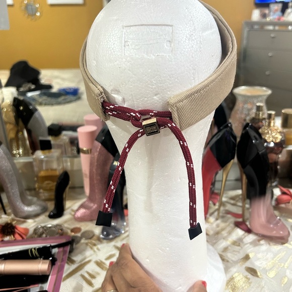 Miu Miu Beige Drill Visor - NWOT! - Picture 7 of 10